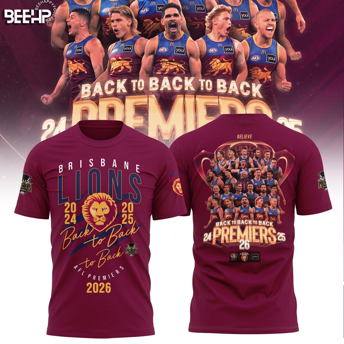 PREMIUM AFL X BL THANK FOR MEMORIES CHAMPIONSHIP TSHIRT V6 LIMITED EDITION NDT VHM 2026