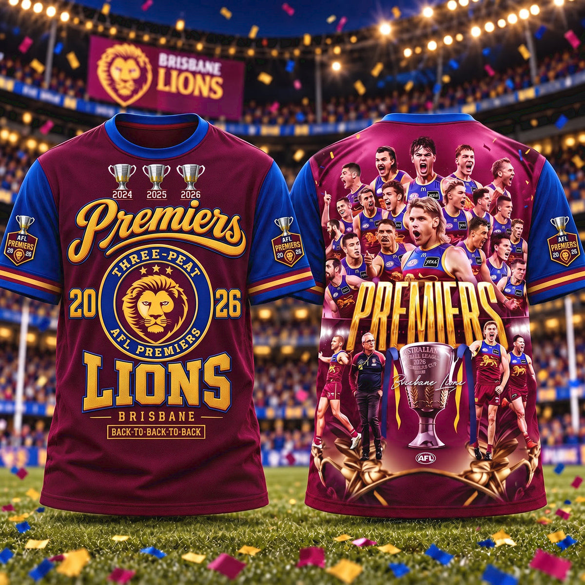 PREMIUM AFL X BL THANK FOR MEMORIES CHAMPIONSHIP POLO SHIRT V7 LIMITED EDITION NDT NHM 2026