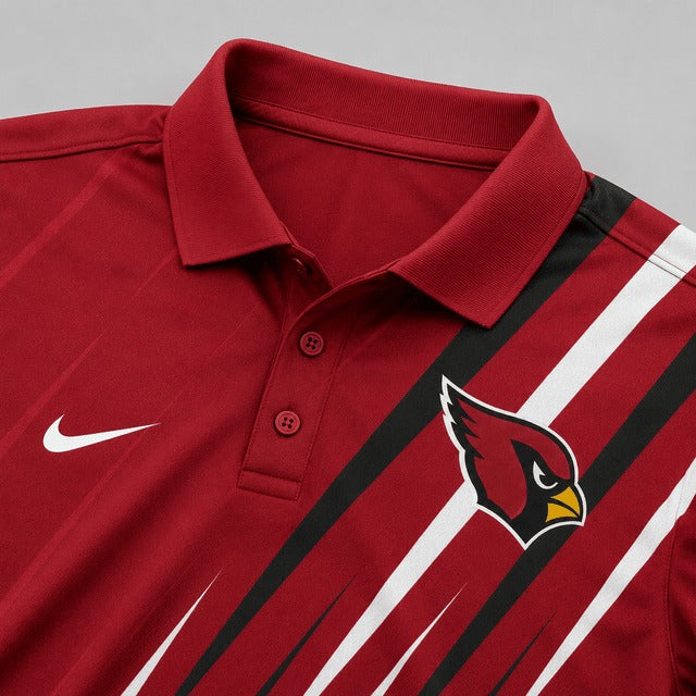 AC Premium NFL Premium Athletic Stripe Polo Shirt