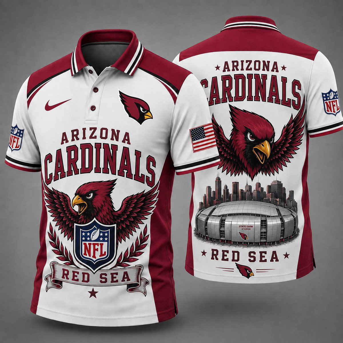 AC Premium NFL Winged Pride Polo