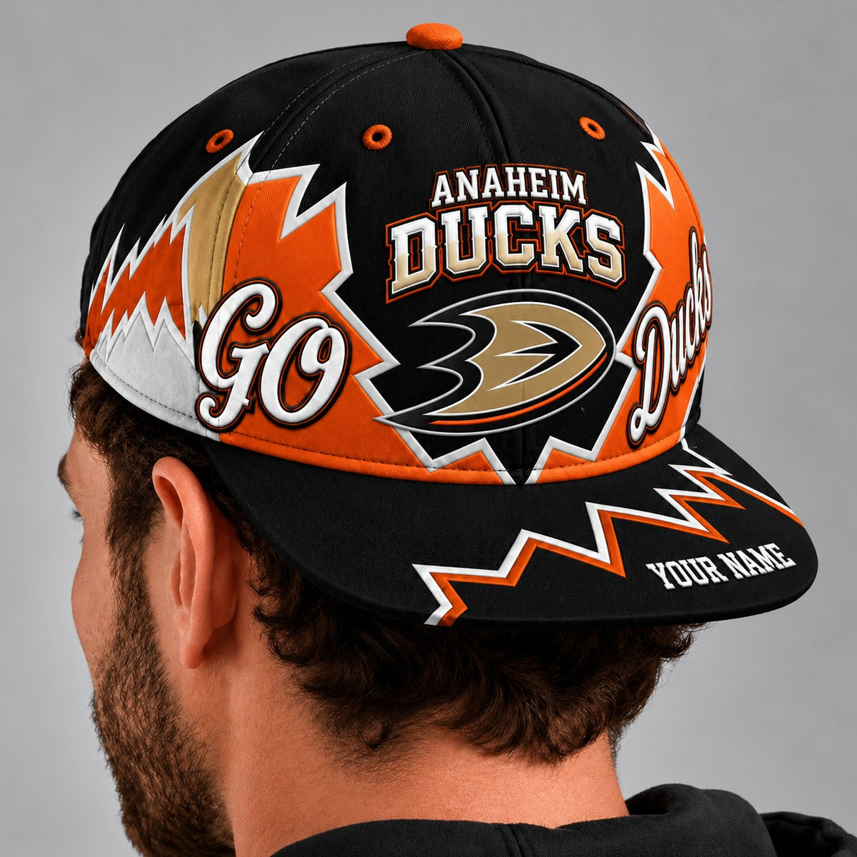 AD x NHL Premium Snapback Hat Personalized Gift For Fan Hockey Men Women