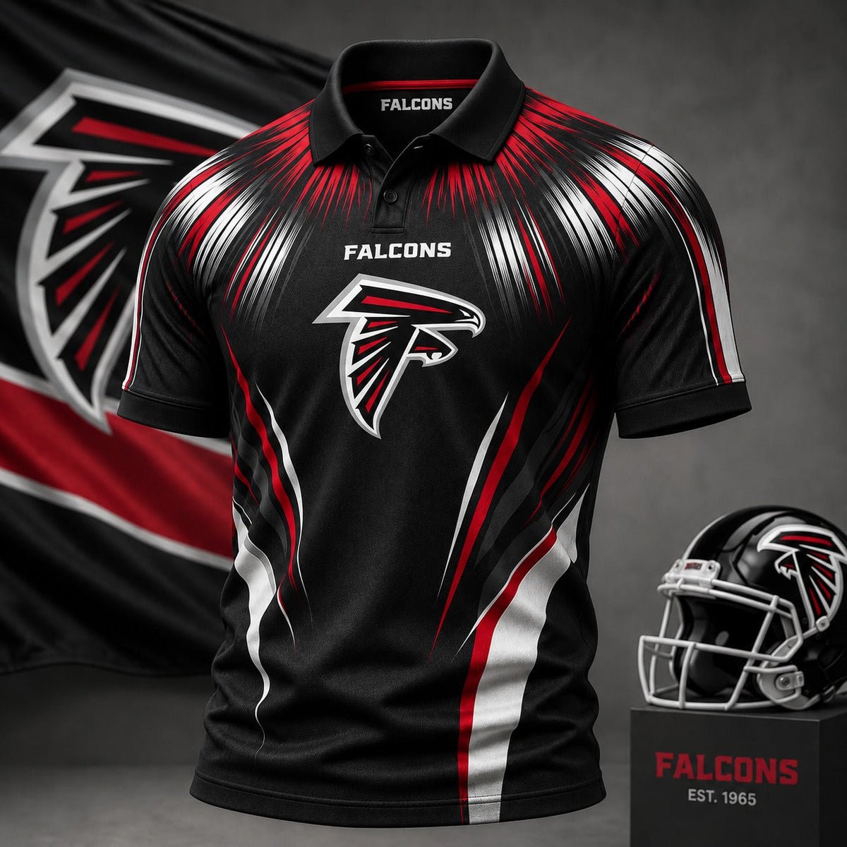AF Premium NFL Victory Rush Polo Shirt