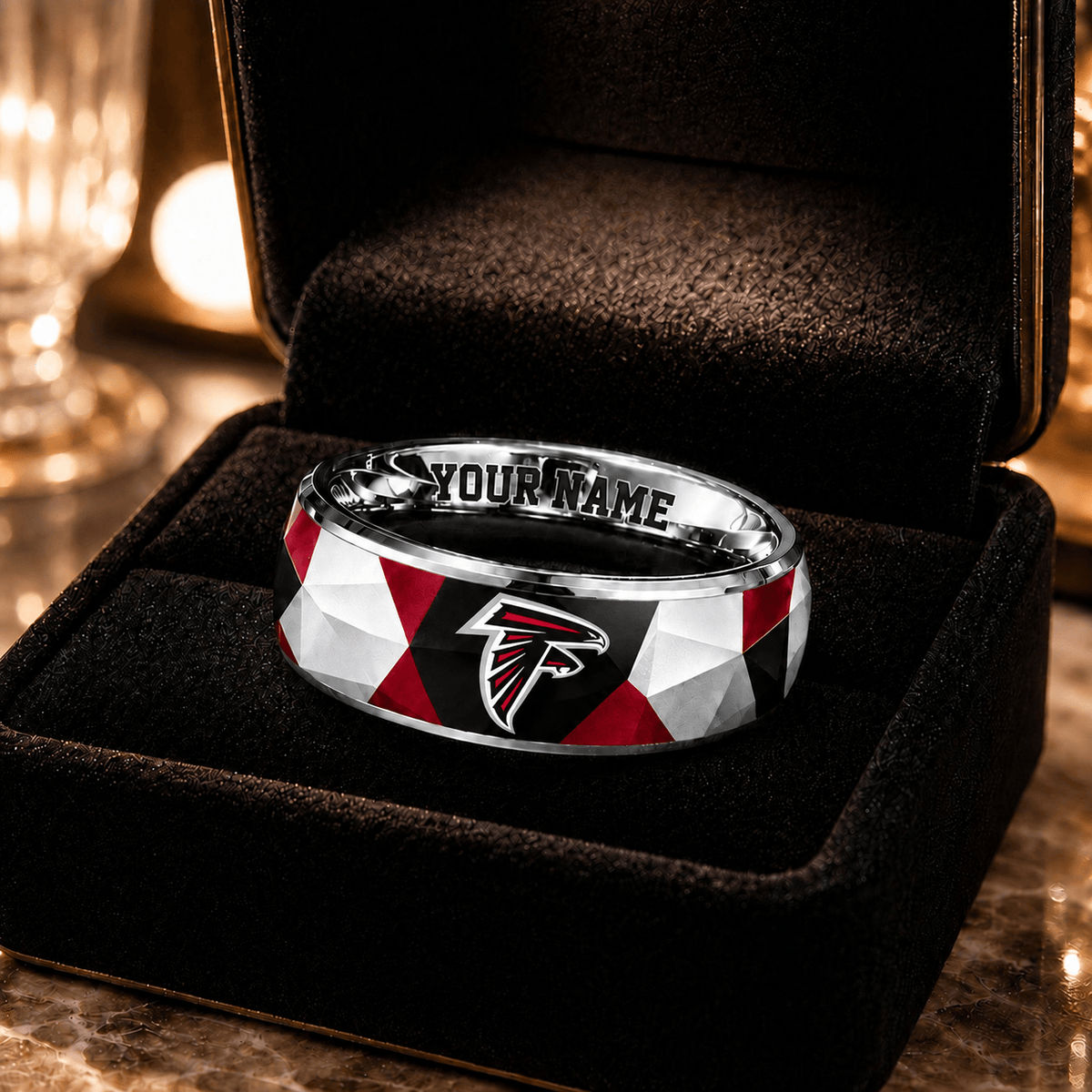AF x NFL Ring Custom Name For Fan
