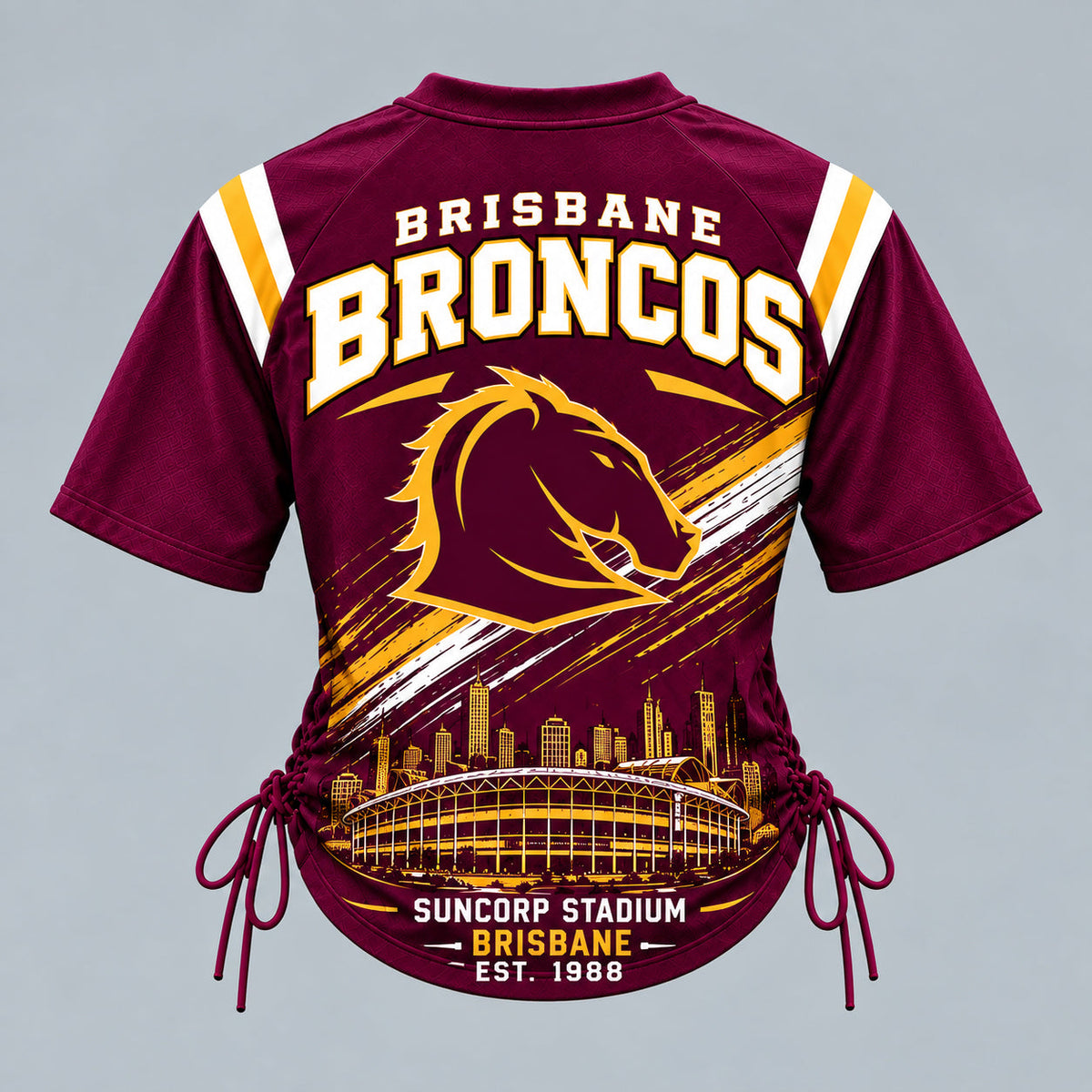 BB Premium EPL Game Day Women Lace-Up Jersey Shirt