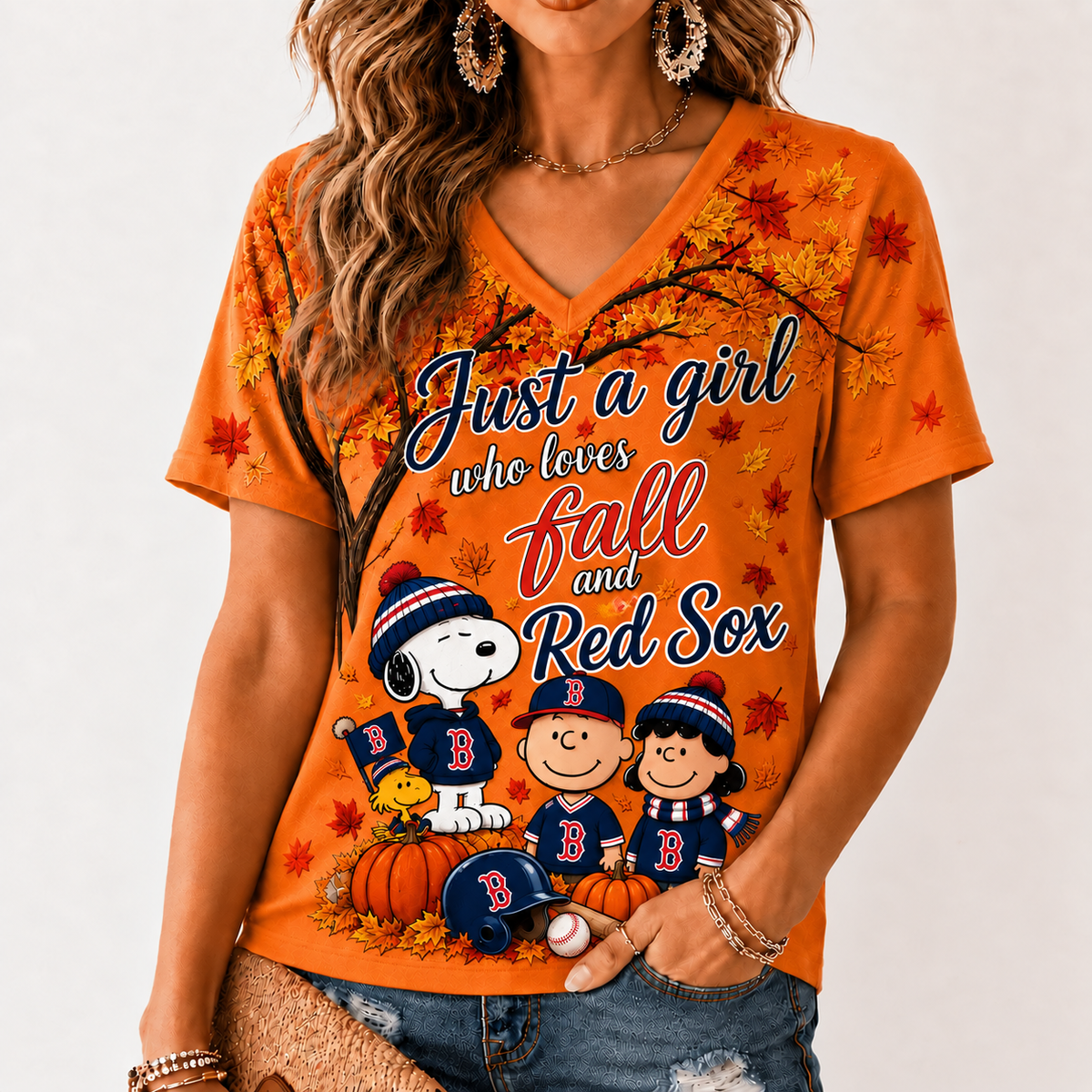 BRS Premium MLB Fall Season V-Neck