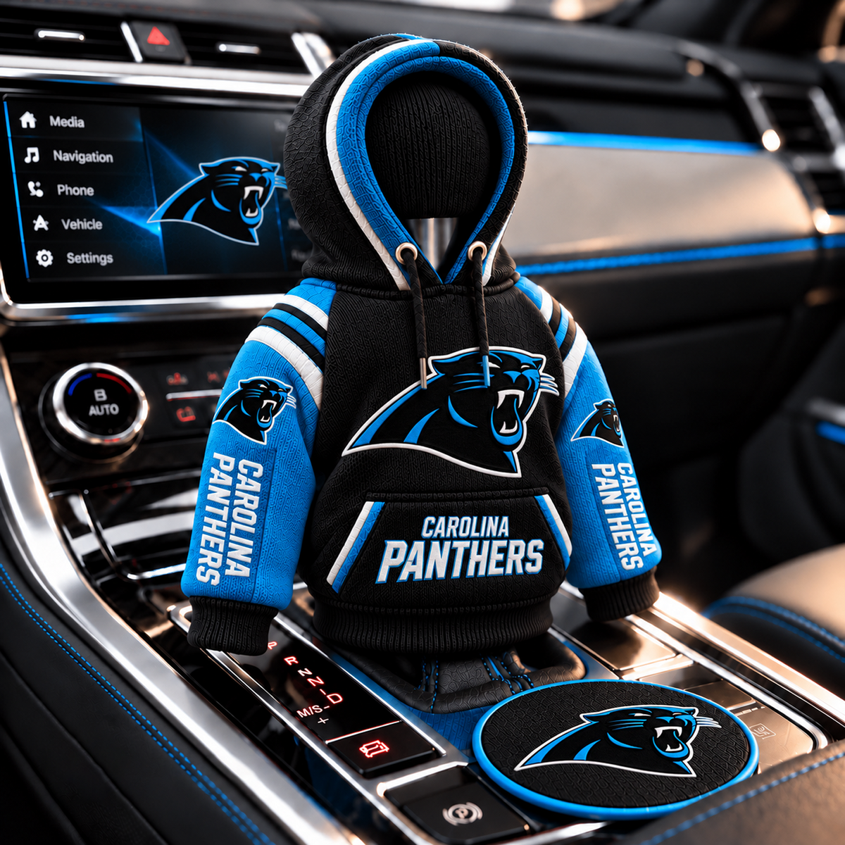 CAR x NFL Personalized Name Shift Knob Hoodie
