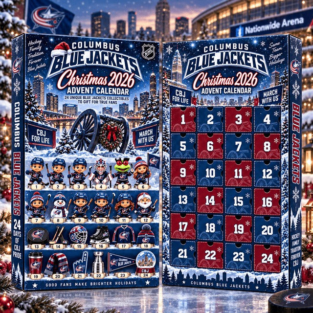 CBJ x NHL team Advent Calendar Box New Style For Fan