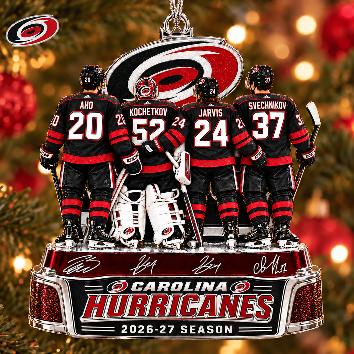 CH x NHL Game Day Premium Personalized Acrylic Ornament Gift For Fan