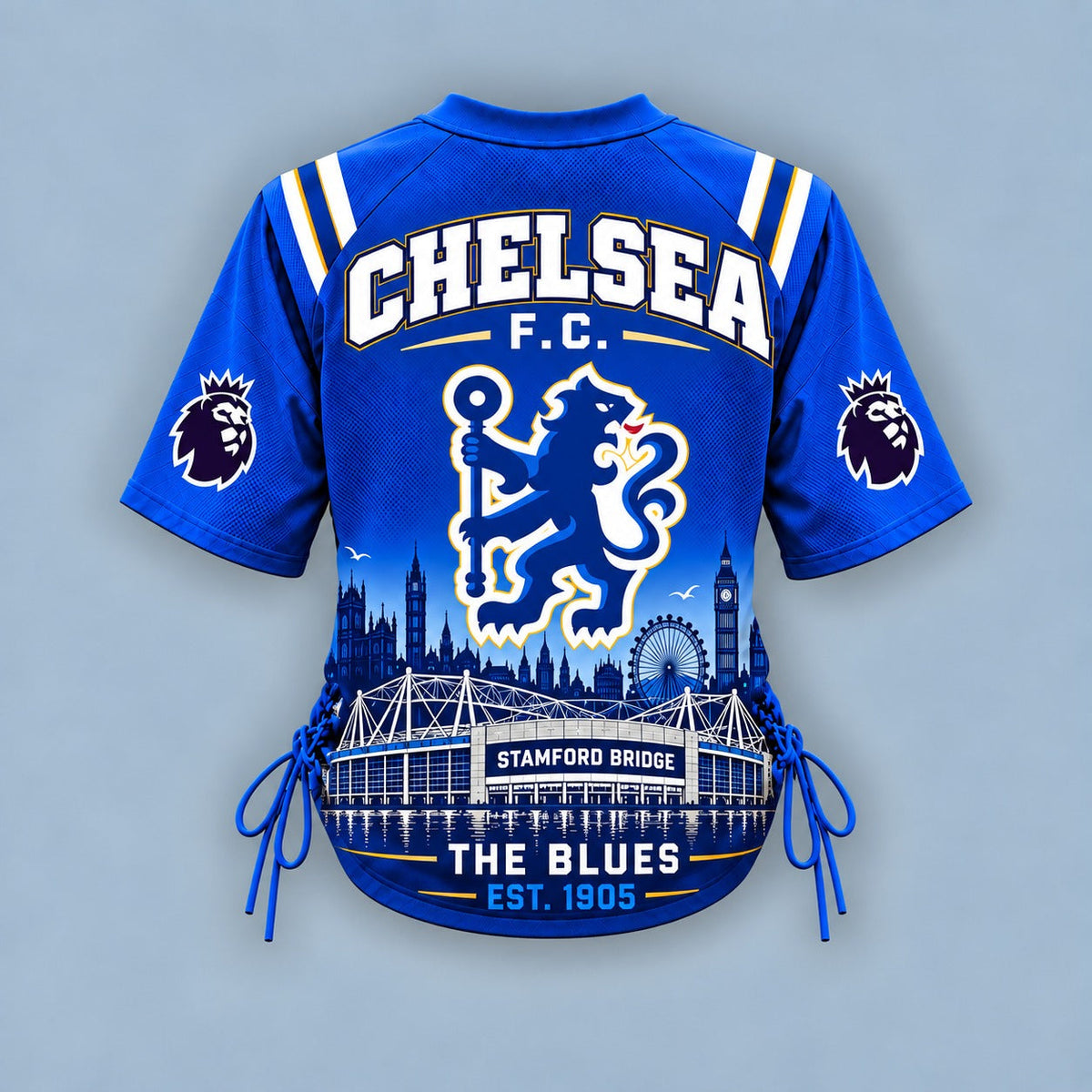 CHE Premium EPL Game Day Women Lace-Up Jersey Shirt