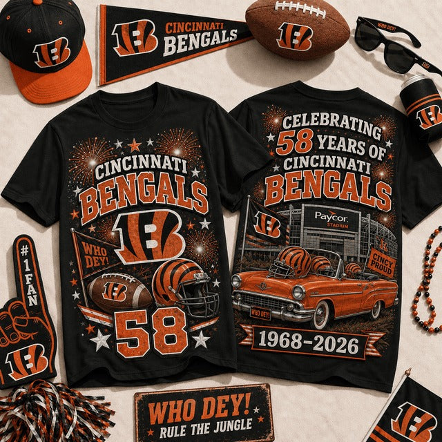 CIN Premium NFL Legacy Celebration 3D Shirt