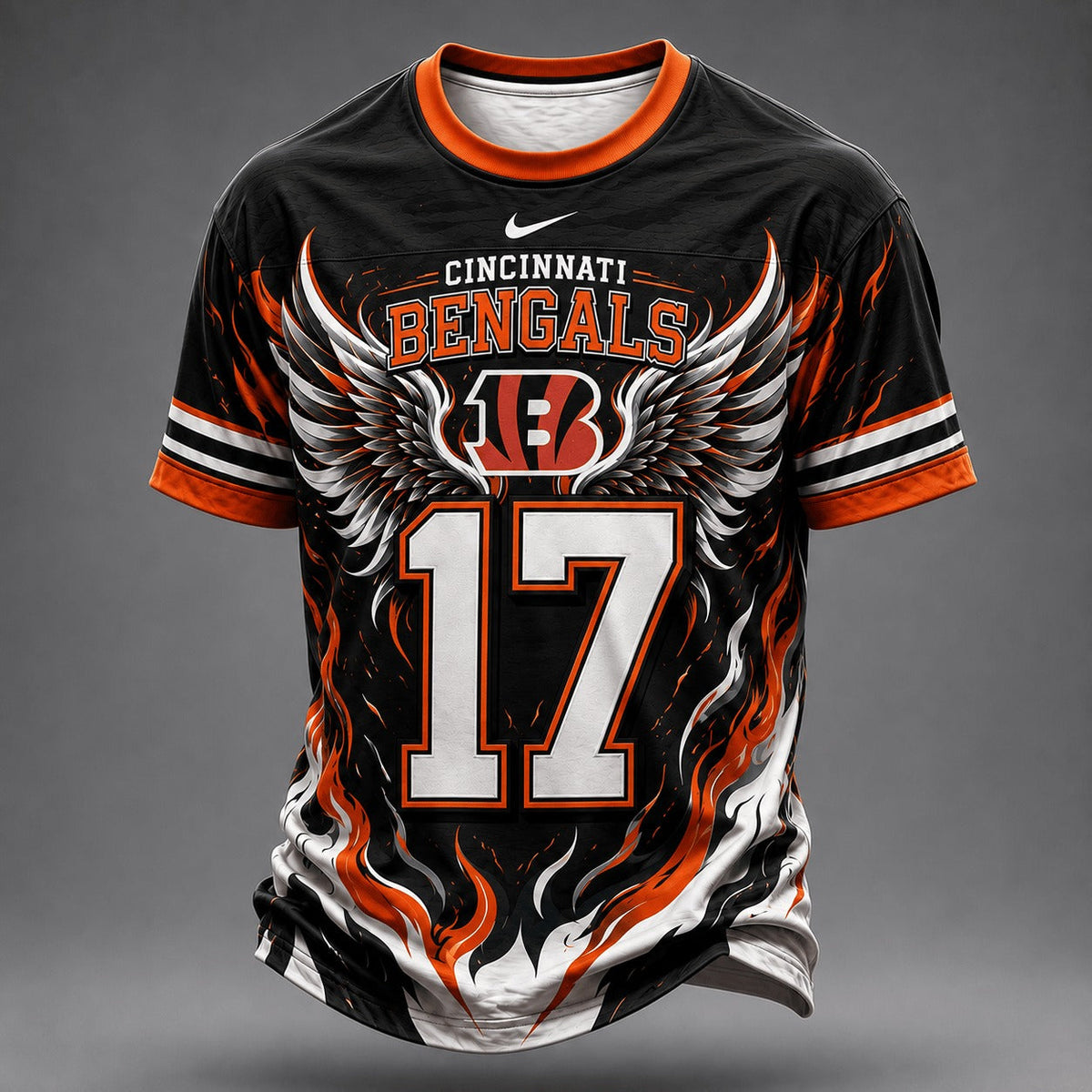 CIN Premium NFL Wings of Fury T-Shirt