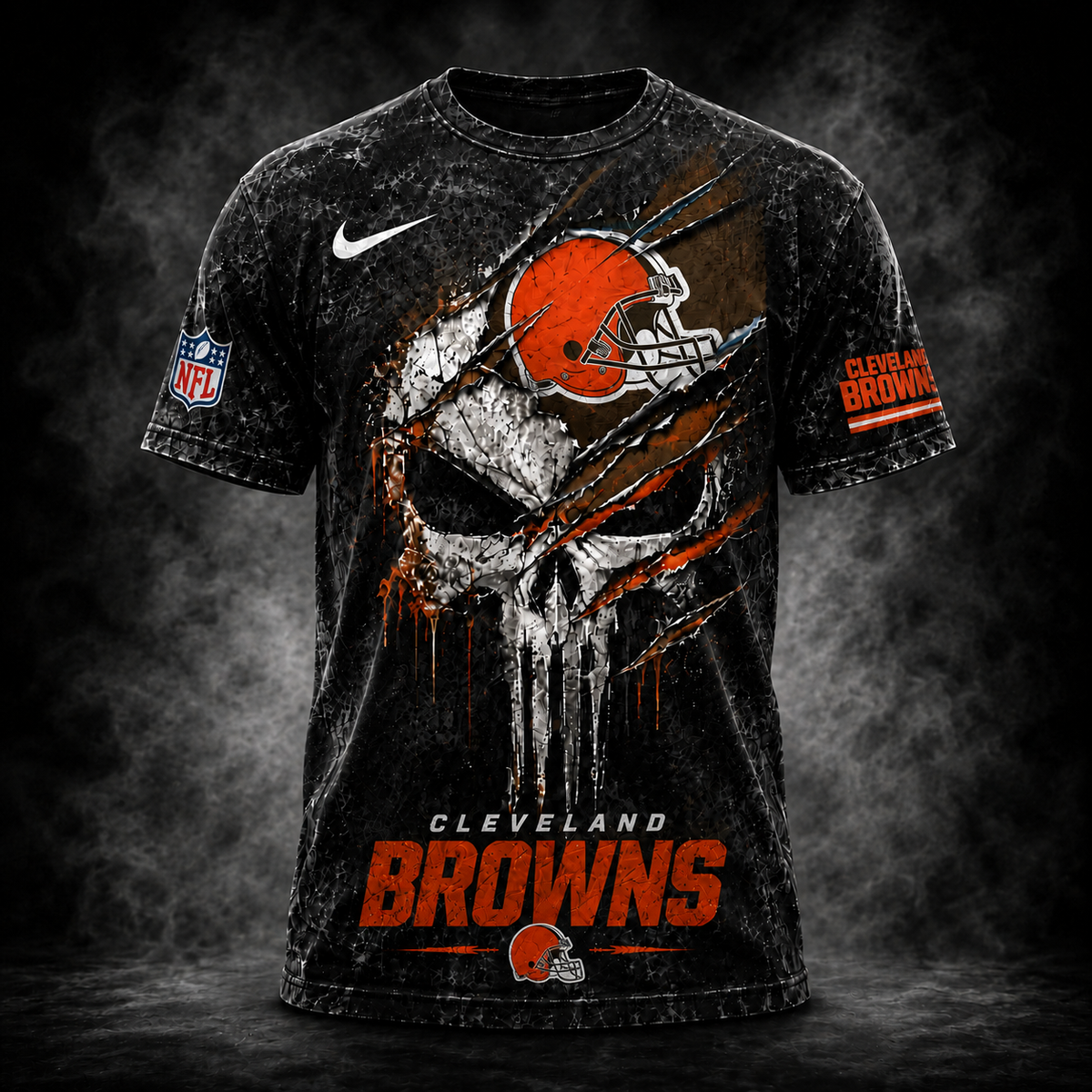CLE x NFL Premium Punisher T-shirt