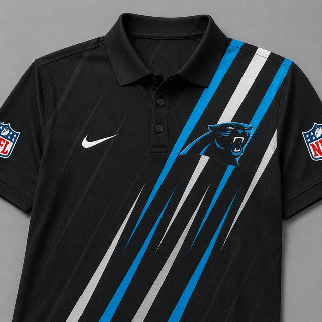 CP Premium NFL Premium Athletic Stripe Polo Shirt