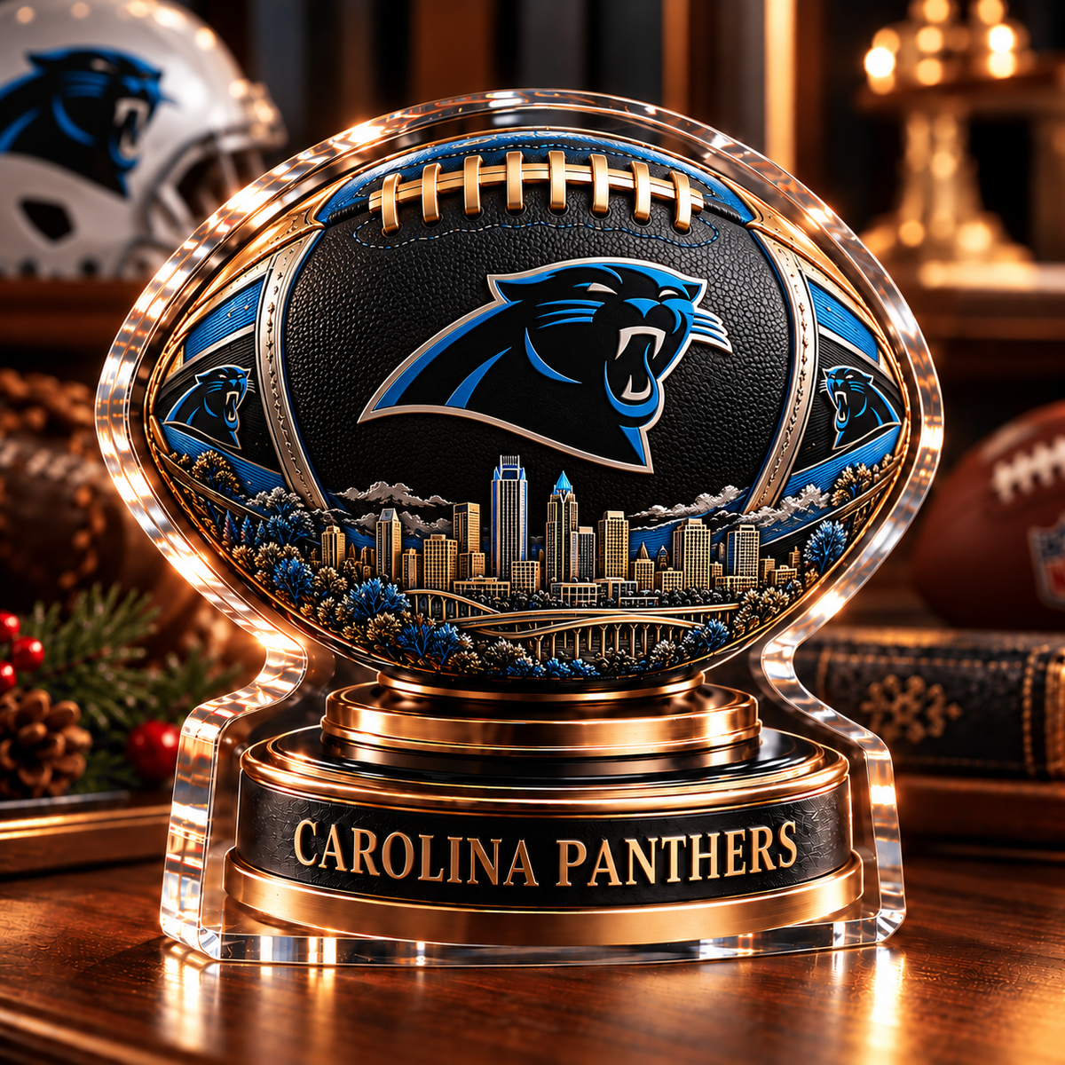 CP x NFL Personalized Name Acrylic Block Plaque Gift For Fan