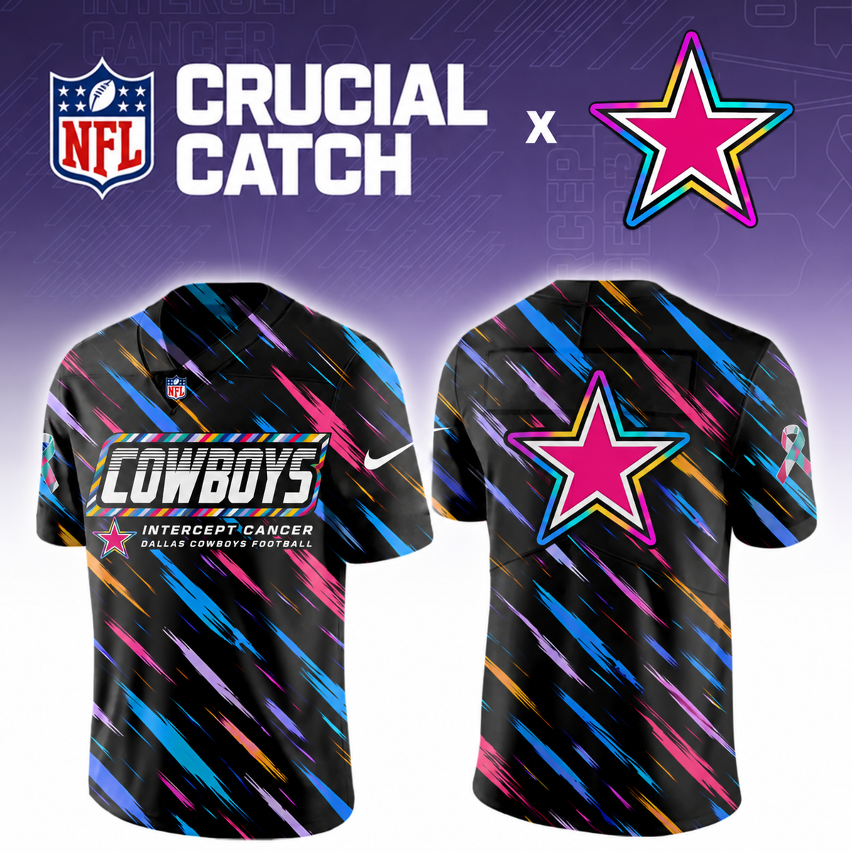DC x NFL Crucial Catch Football Jersey