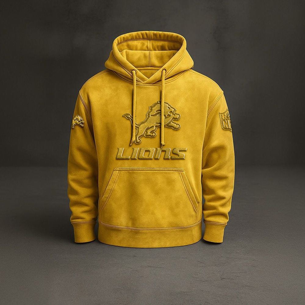 DET x NFL Embossed Hoodie