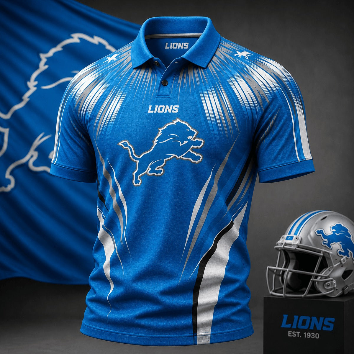 DL Premium NFL Victory Rush Polo Shirt