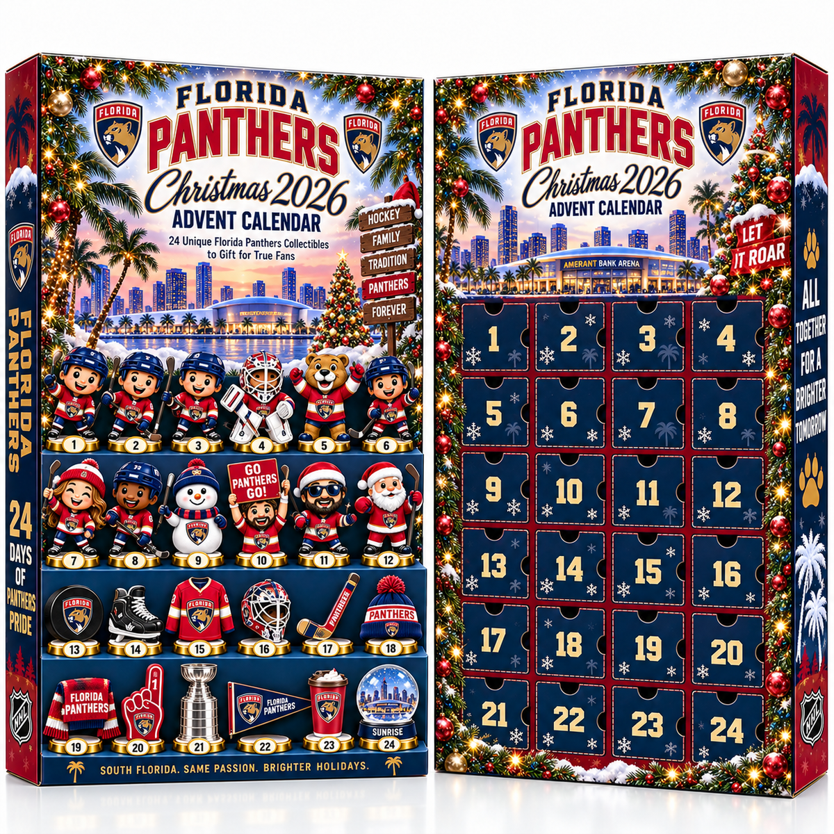 FP x NHL team Advent Calendar Box New Style For Fan