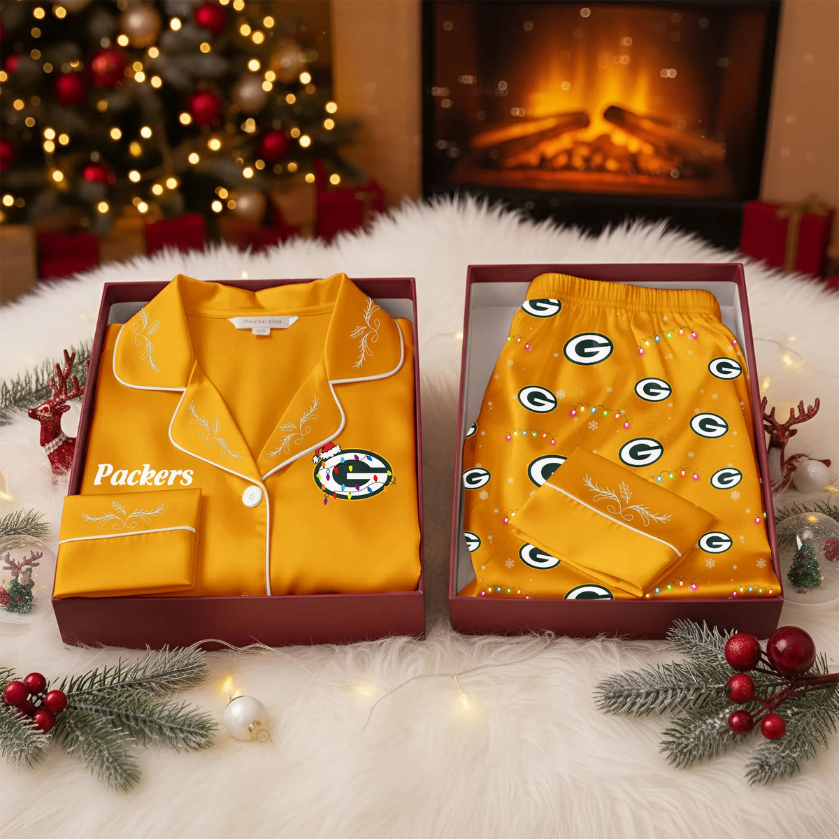 GBP Premium NFL Christmas Cozy Pajama