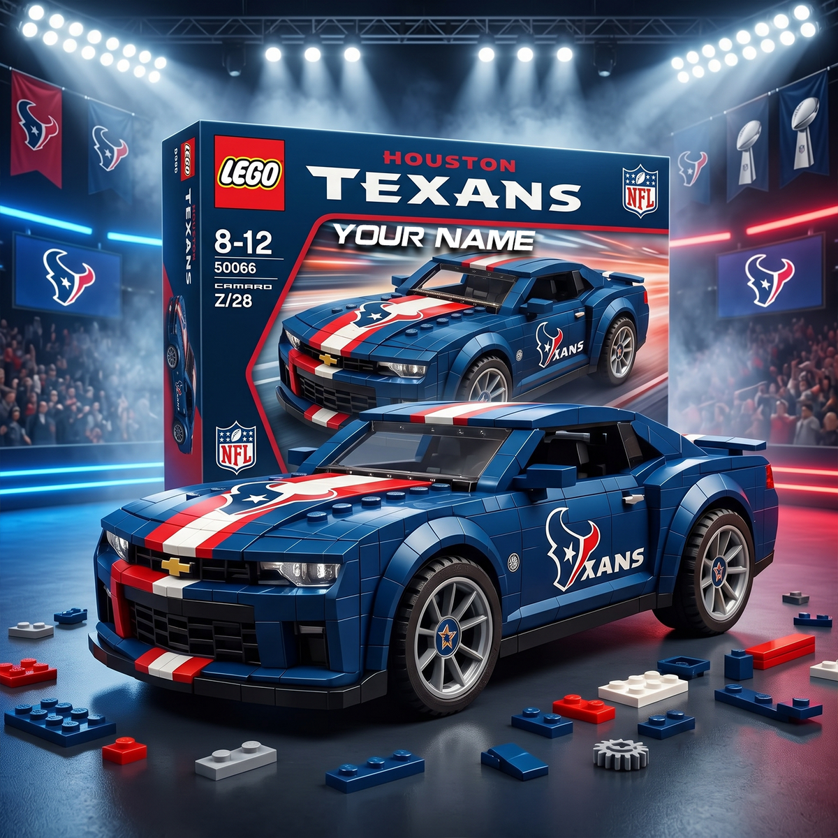 HOU x NFL Football Team Camaro Z28 V2