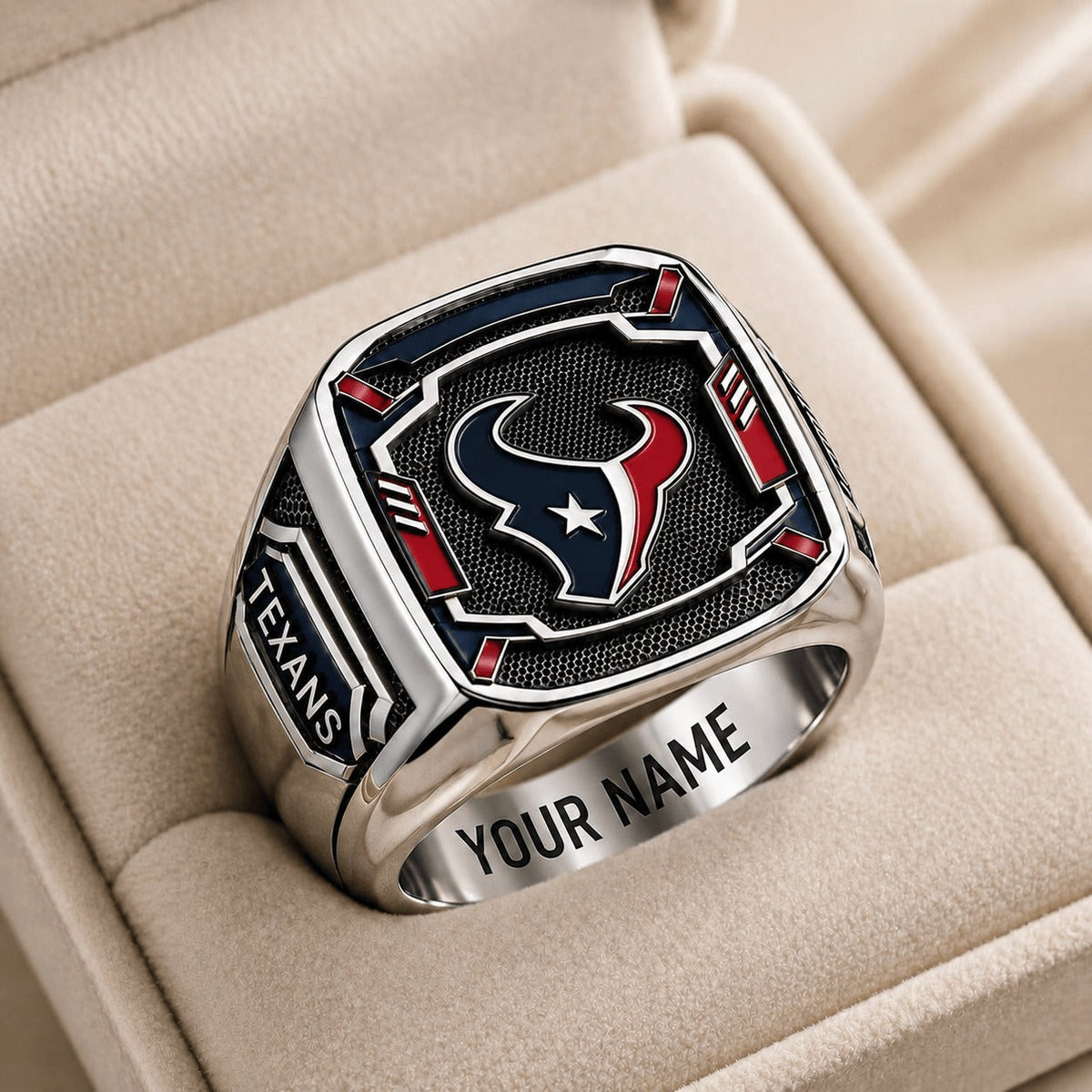 HT NFL Special Ring Custom Any Name Gift For Fan Love