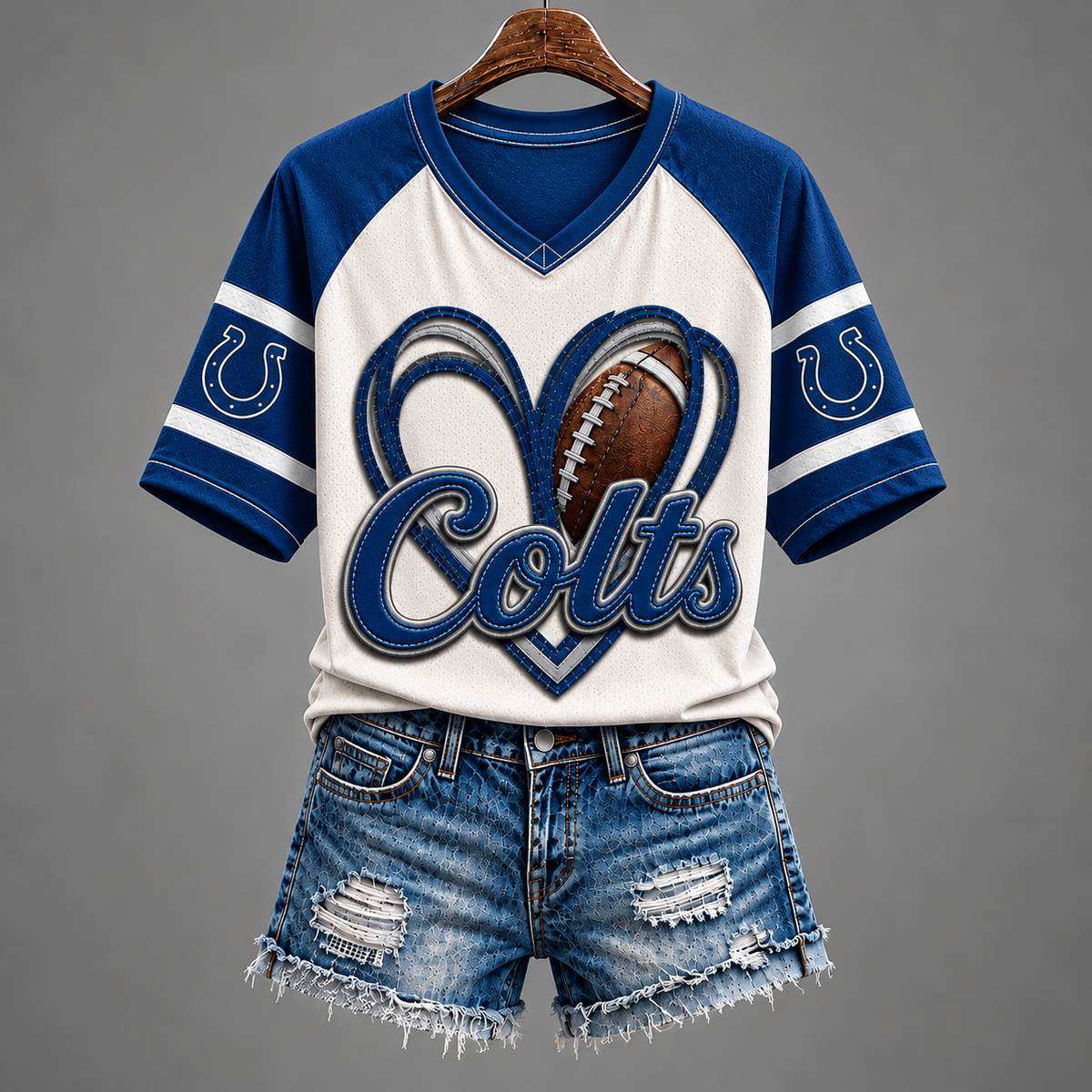 IC x Premium V-Neck Womenƒ??s Shirt