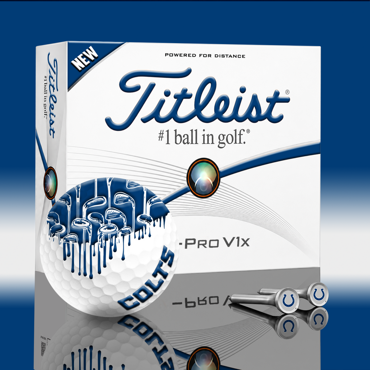 IND x NFL PERSONALIZED GOLF BALL LIMITED EDITION V2