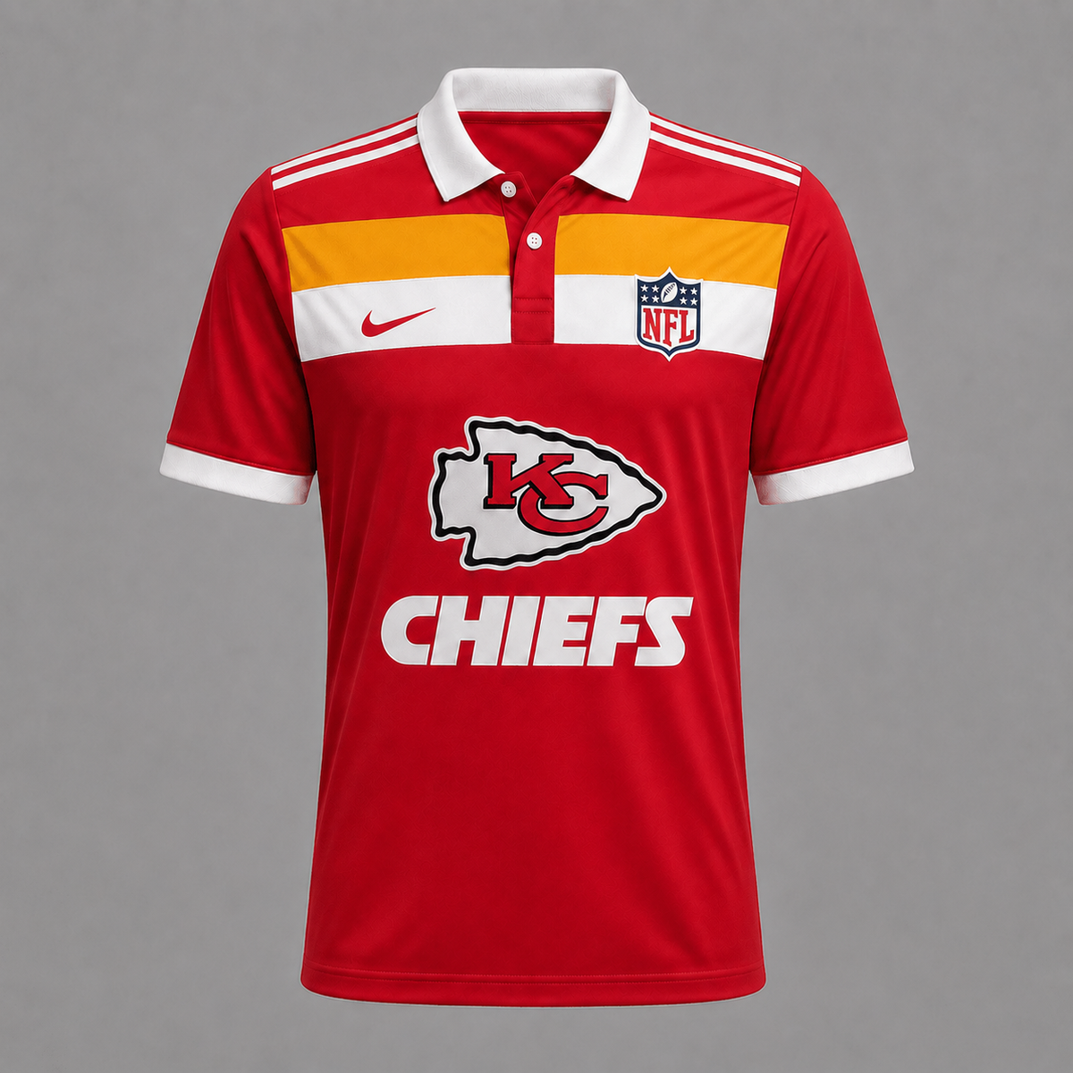 KCC Premium NFL Men‘s Active Polo Shirt