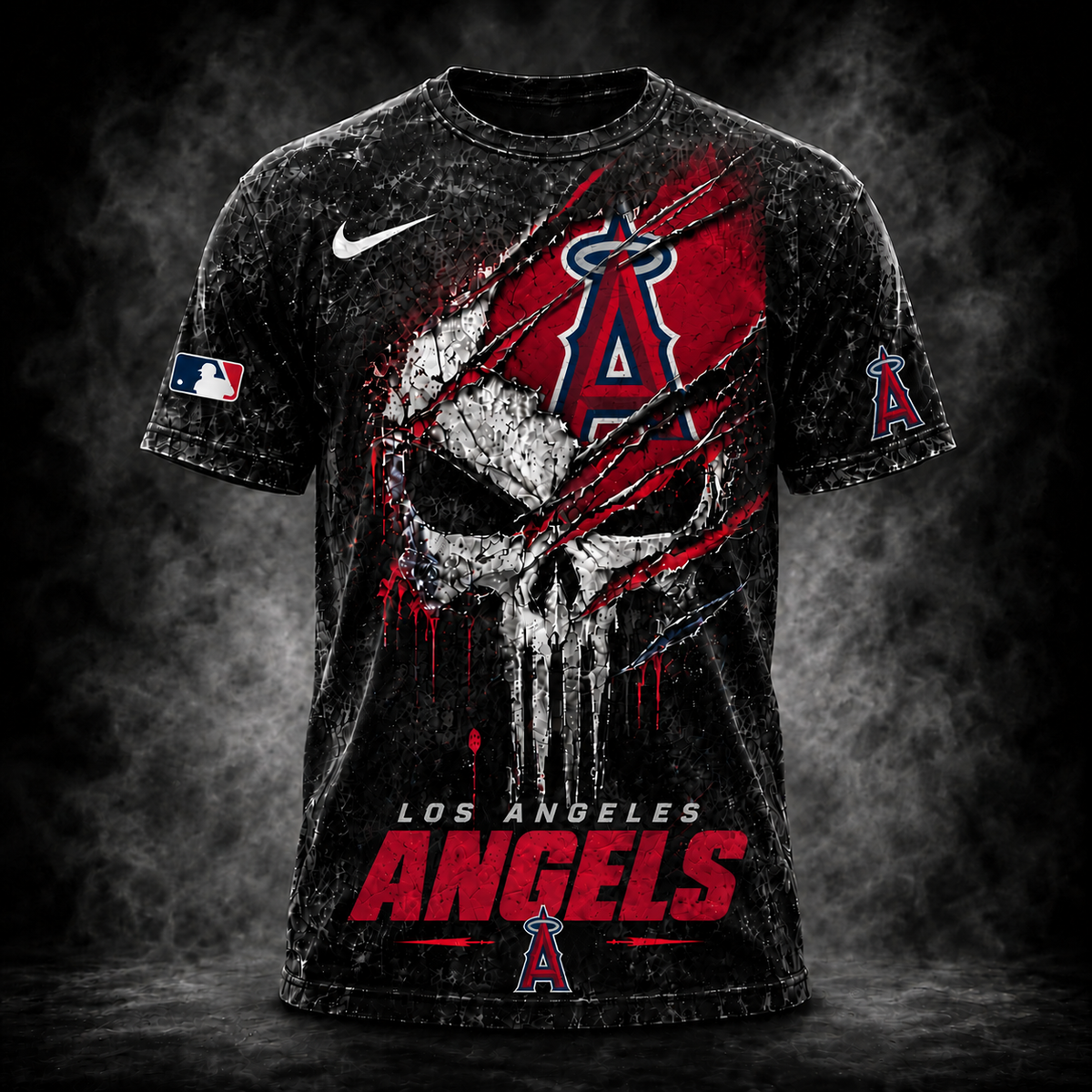 LAA x MLB Premium Punisher T-shirt