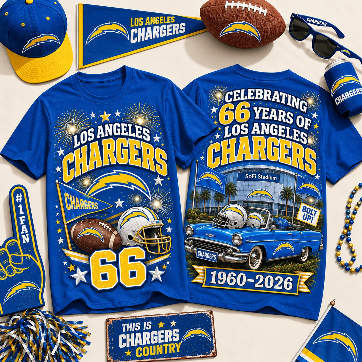 LAC Premium NFL Legacy Celebration 3D Shirt