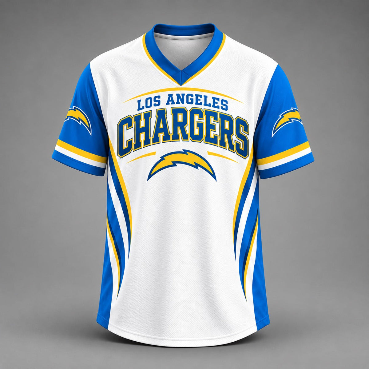 LAC Premium NFL Team Spirit V-Neck Jersey