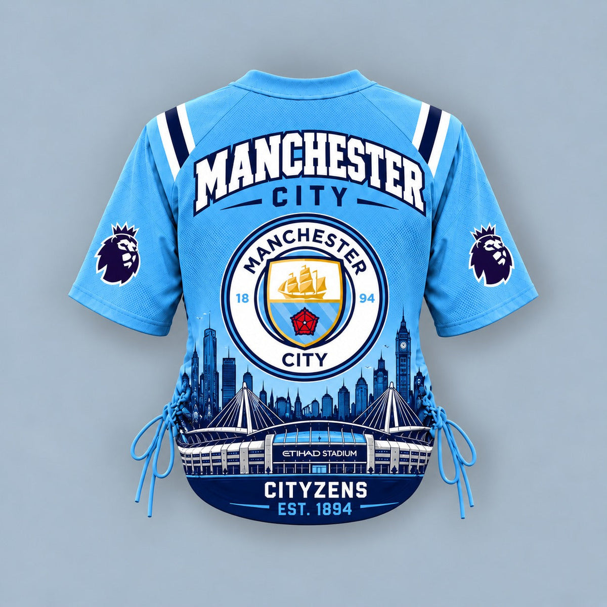 MC Premium EPL Game Day Women Lace-Up Jersey Shirt