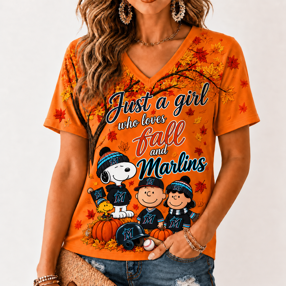 MM Premium MLB Fall Season V-Neck