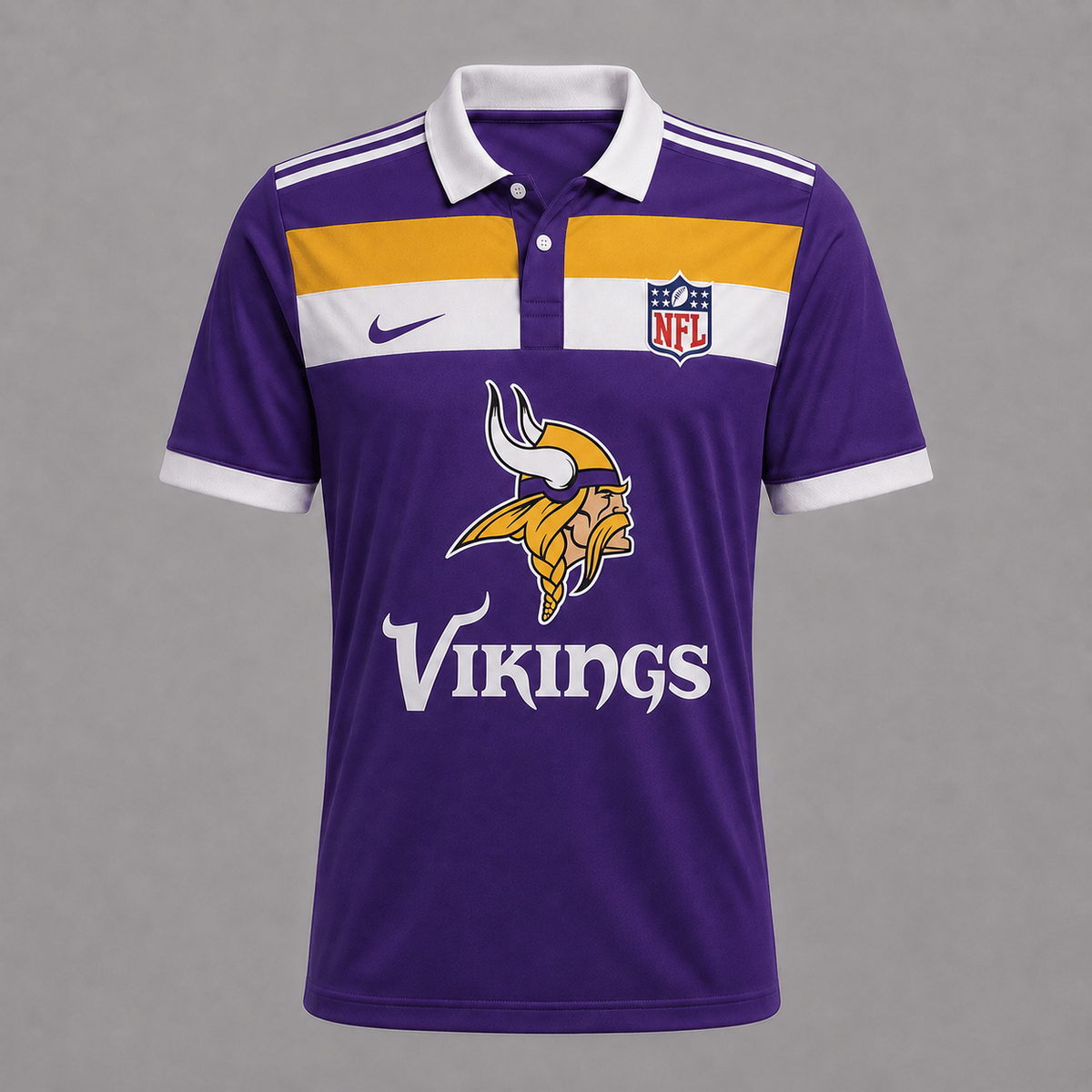MV Premium NFL Men‘s Active Polo Shirt