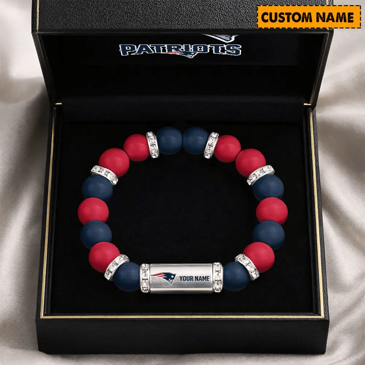 NEP x NFL Custom Name Handcrafted Lucky Energy Bracelet Gift For Fans