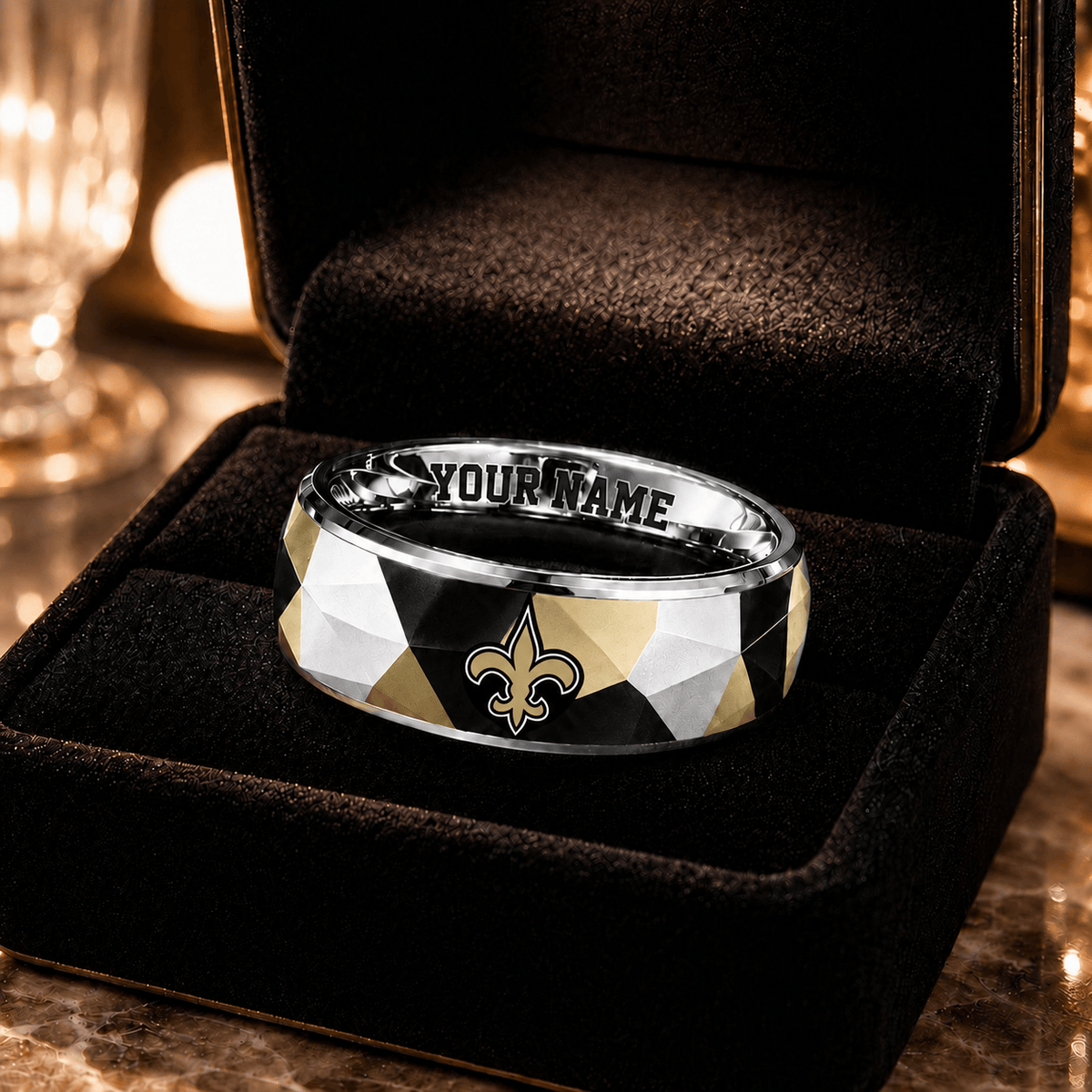 NOS x NFL Ring Custom Name For Fan