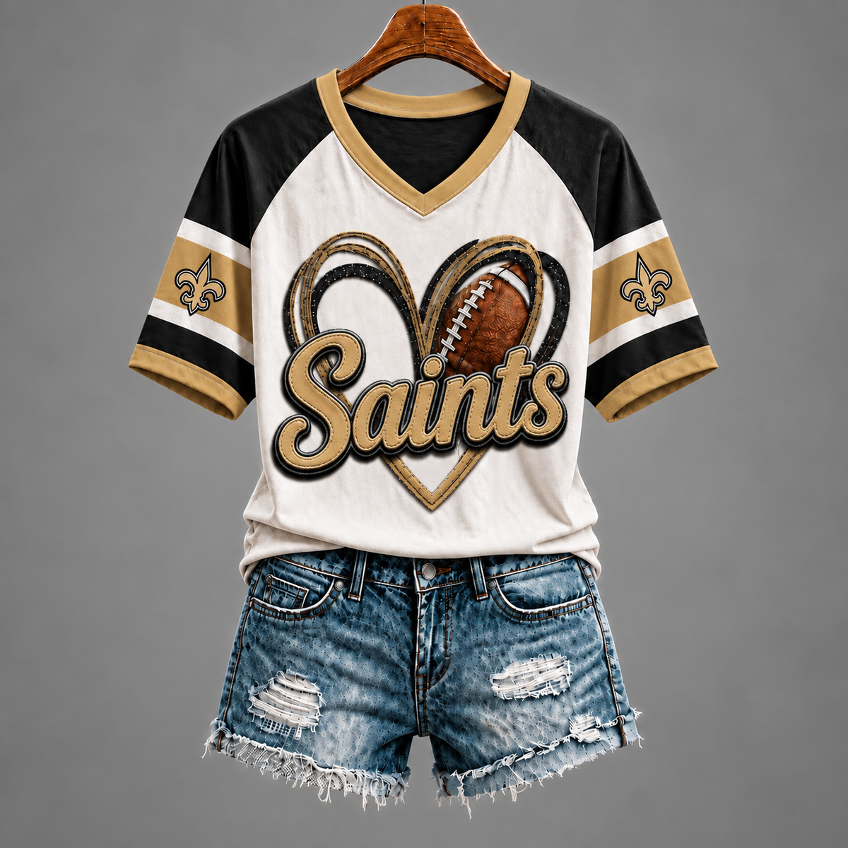 NOS x Premium V-Neck Womenƒ??s Shirt