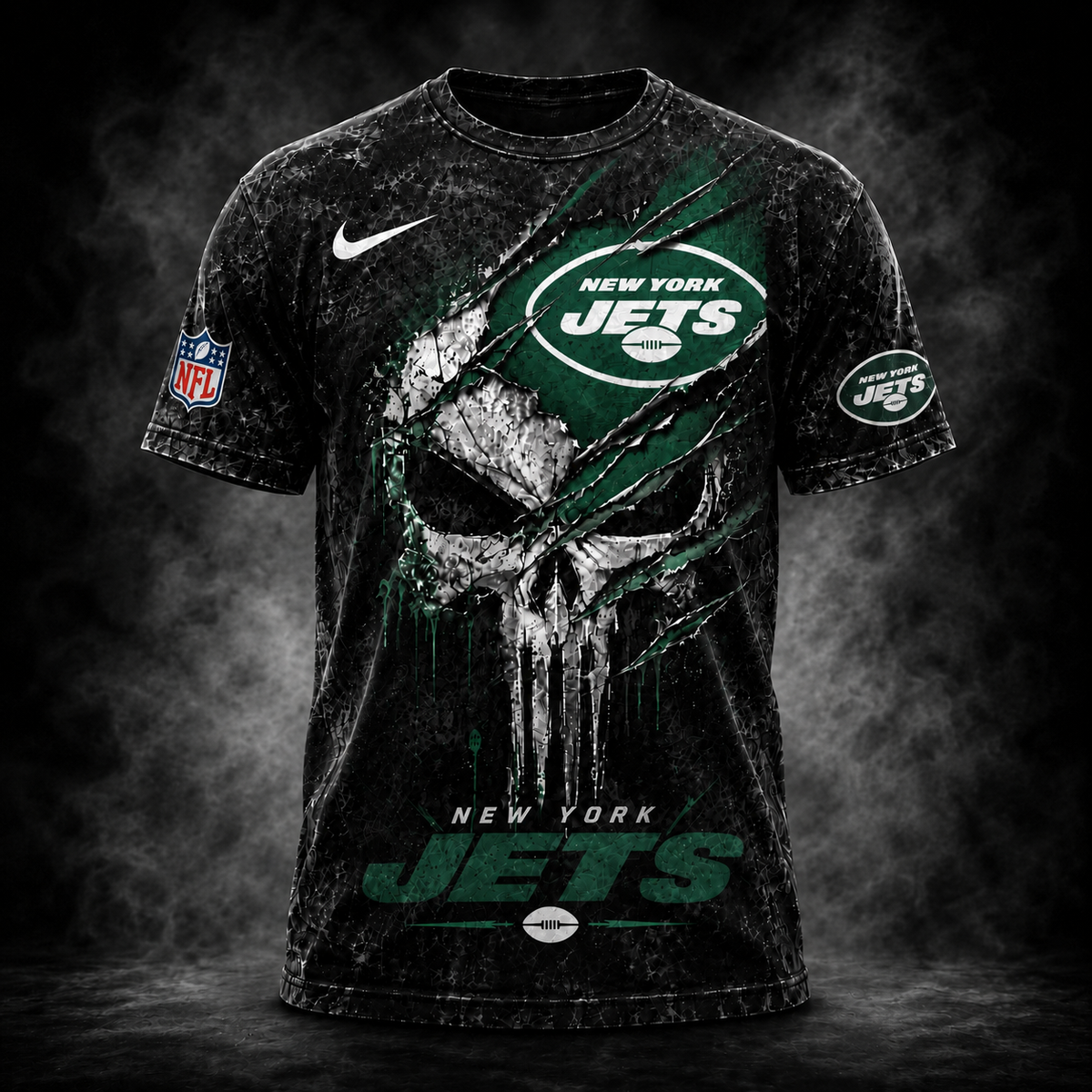 NYJ x NFL Premium Punisher T-shirt