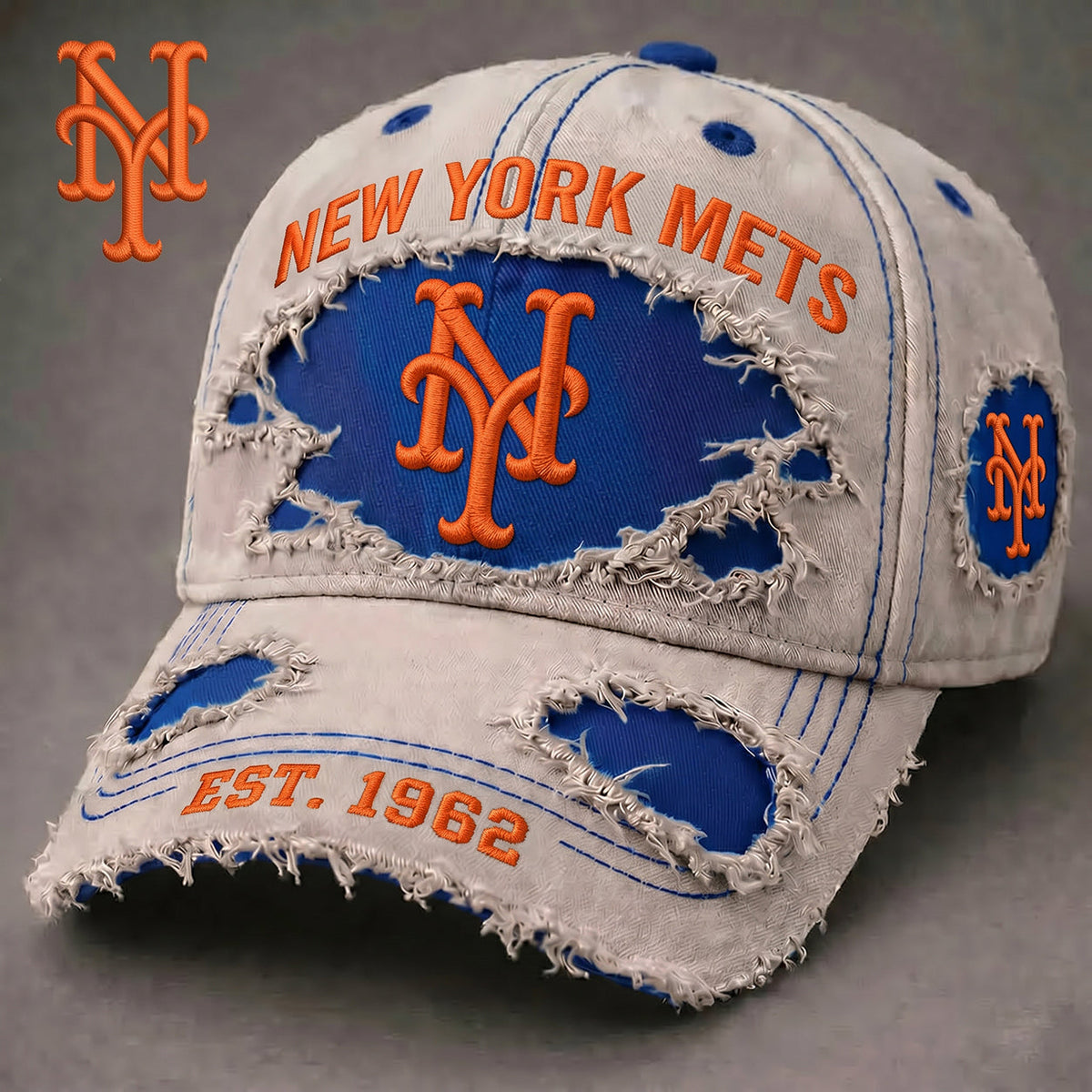 NYM MLB V3 Premium Classic Cap