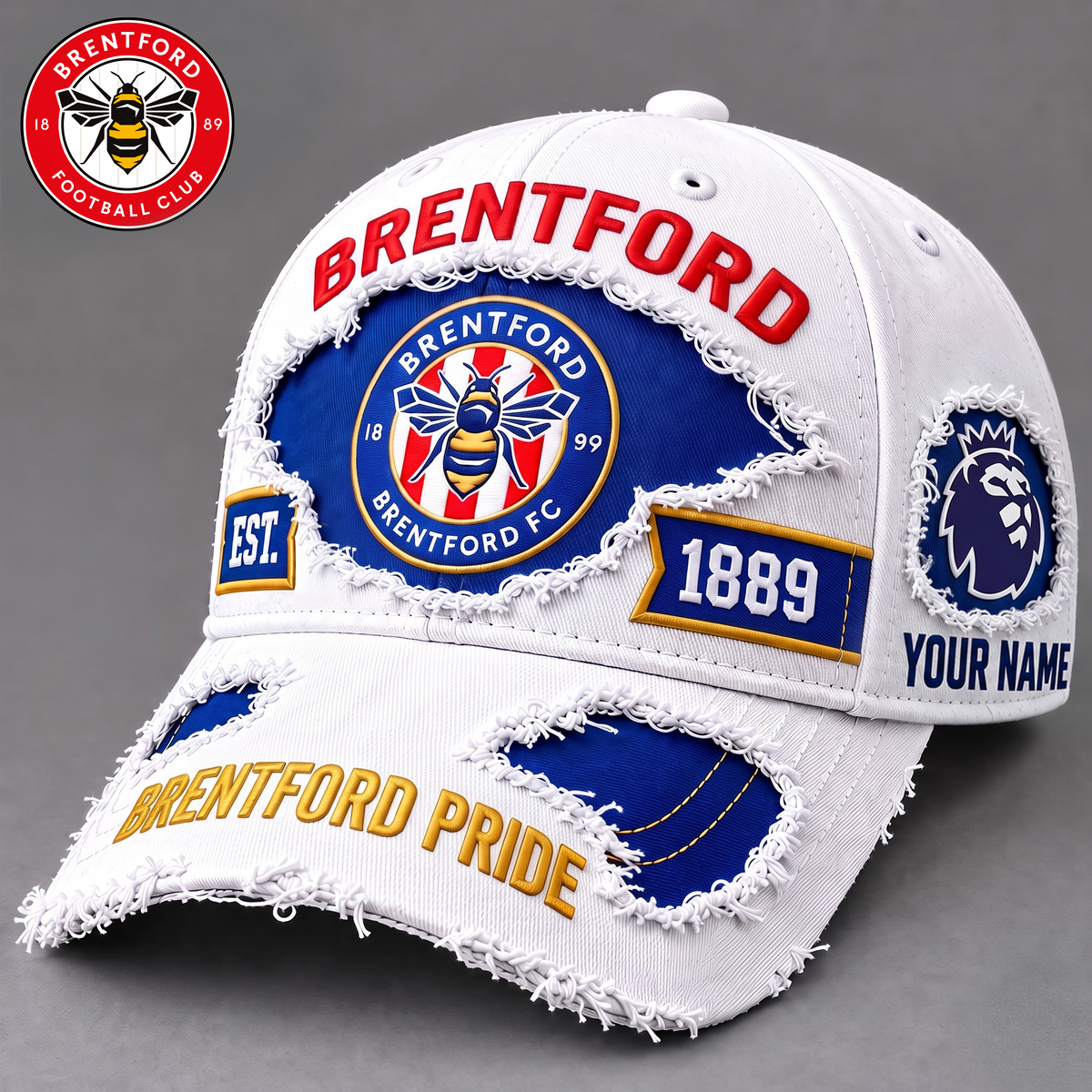 PREMIUM EPL X BRE EXCLUSIVE PERSONALIZED CAP FOR GAME DAY