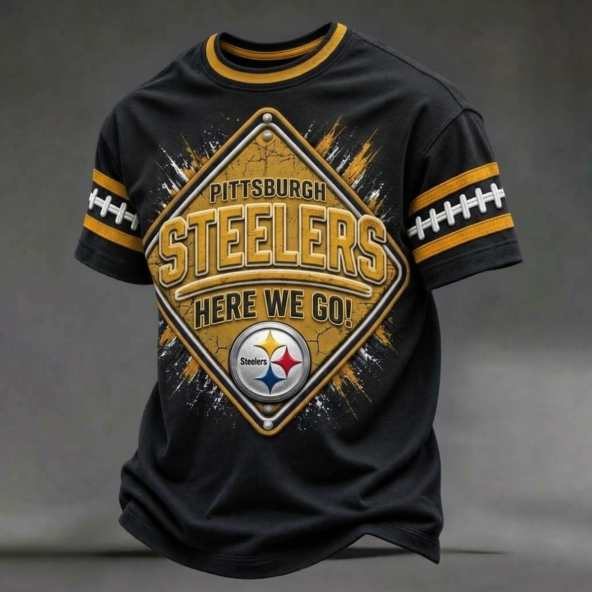 PREMIUM NFL x PIT T SHIRT 3D