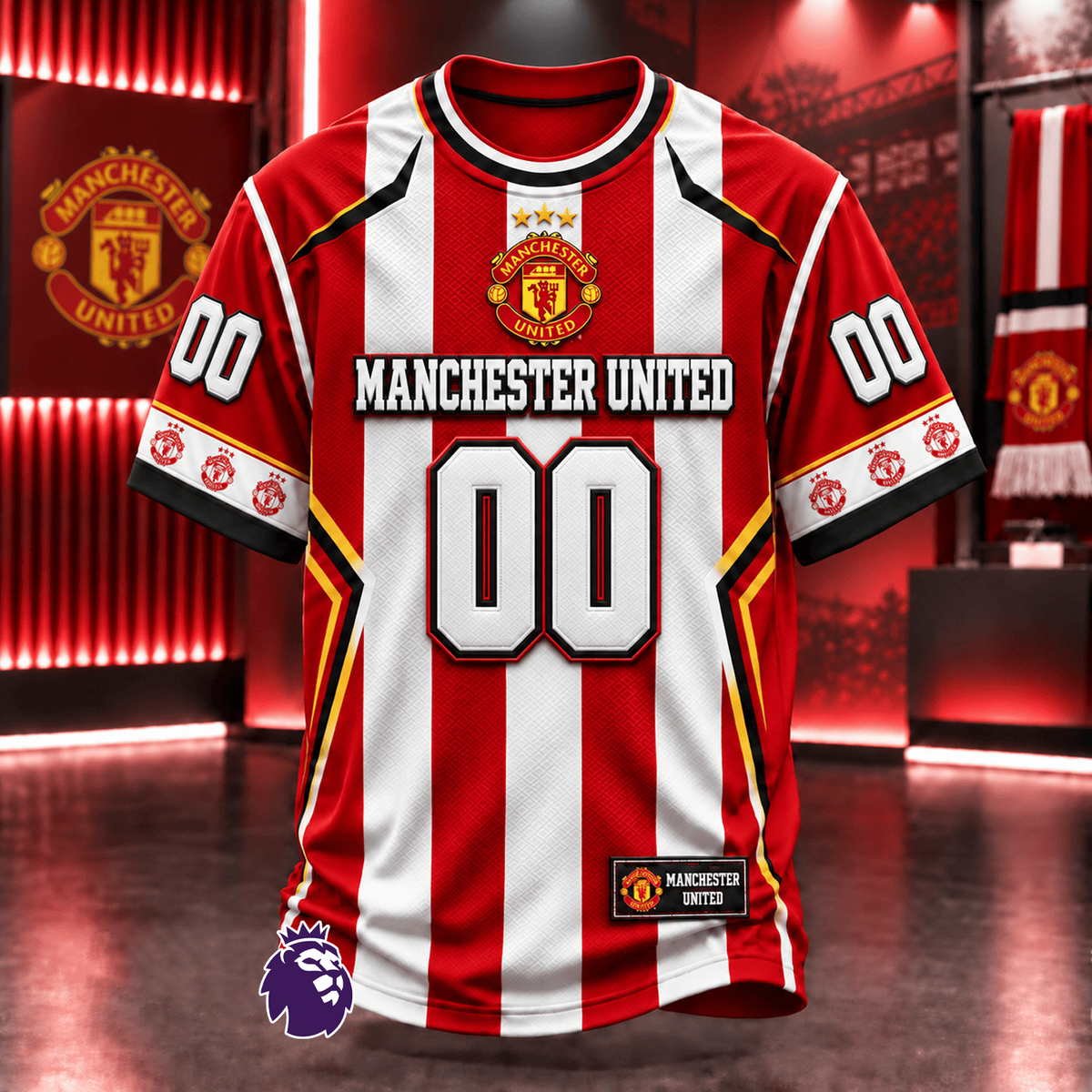 Premium EPL x MU Limited Edition T-Shirt 3D