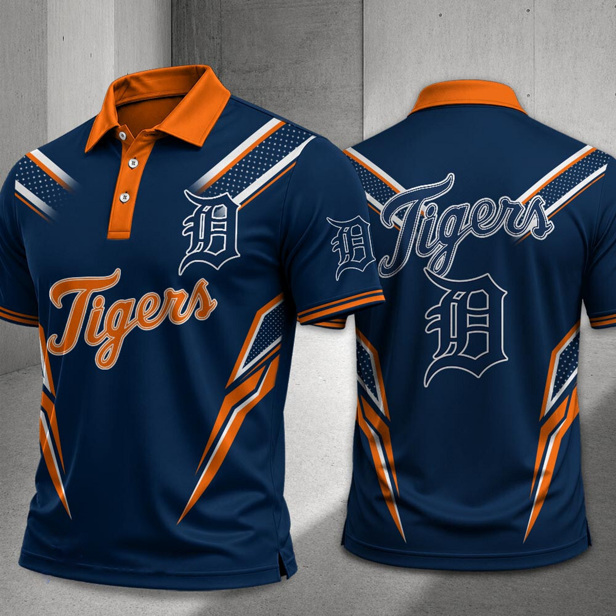 Premium MLB x DET Polo Shirt