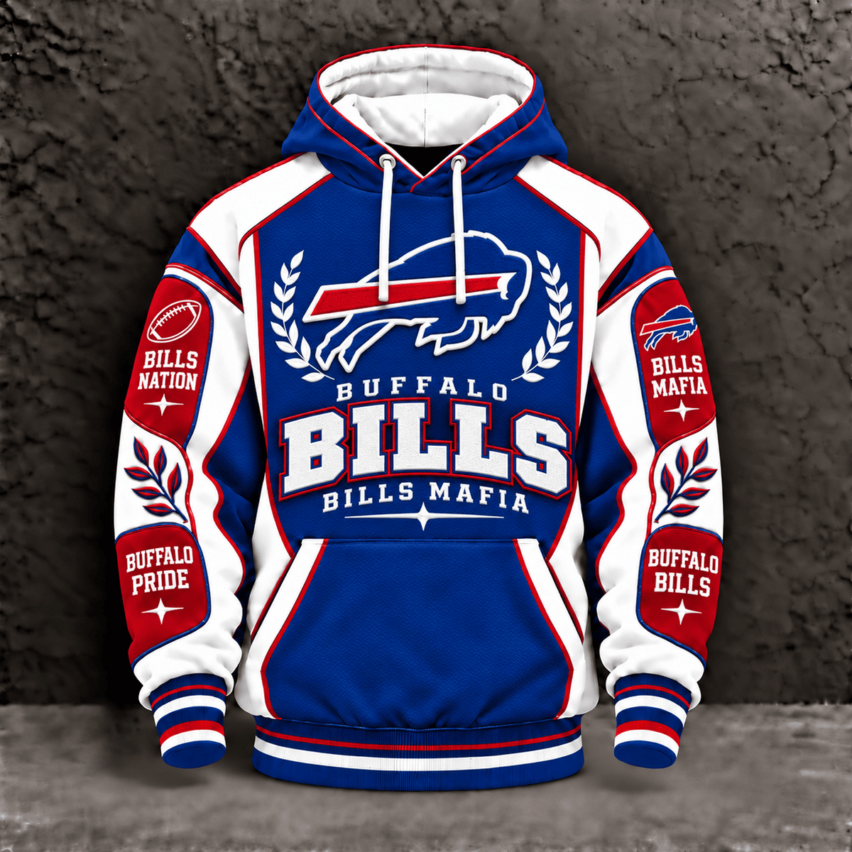 Premium NFL x BUF Pullover Hoodie