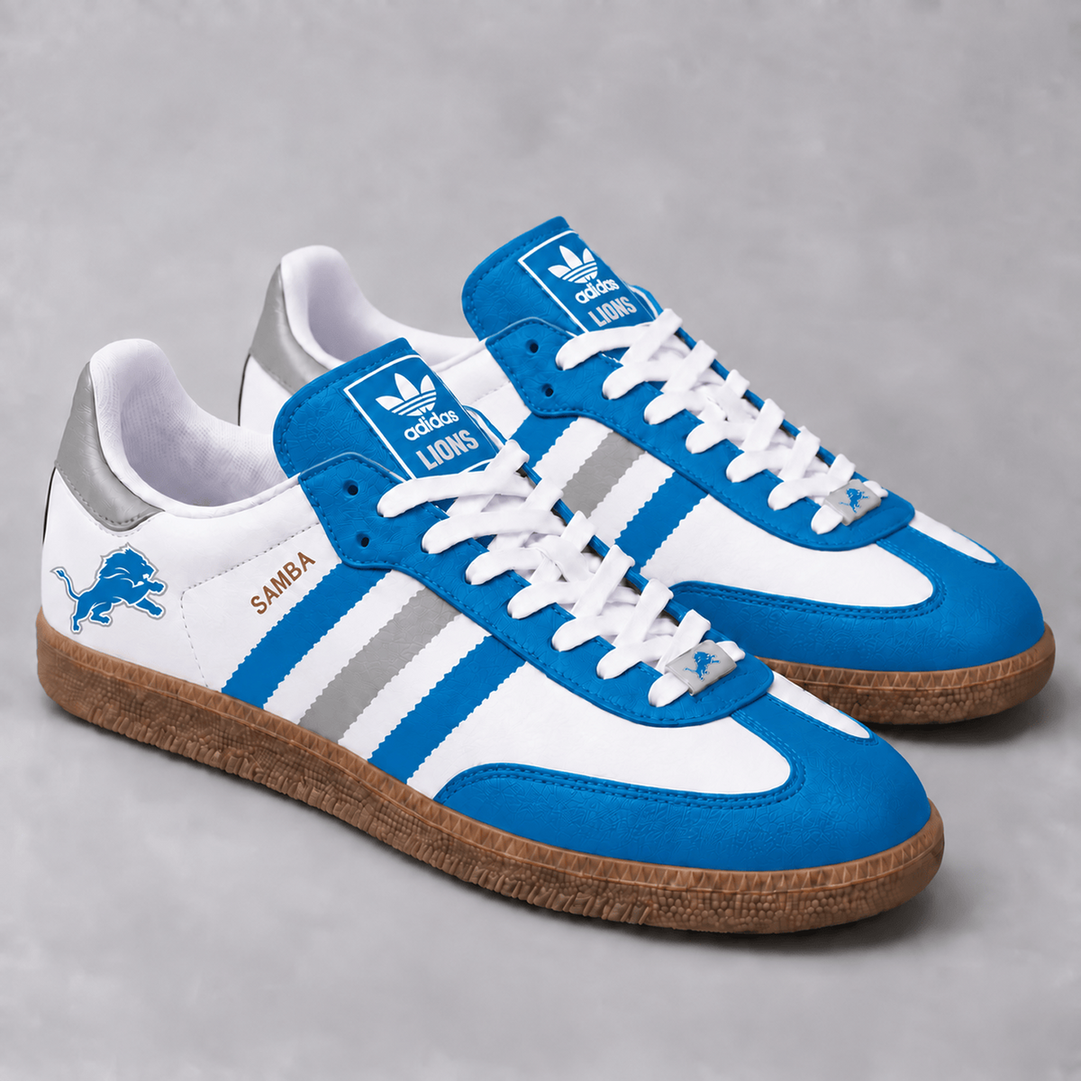 Premium NFL x DET Game Day Samba Shoes