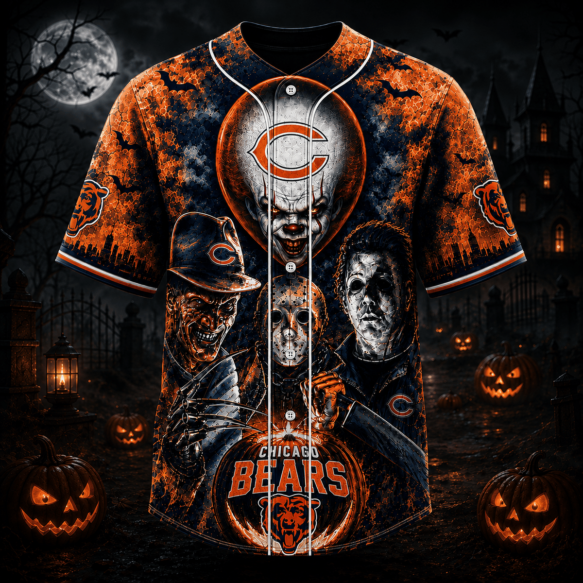 SIGNATURE NFL X CB EXCLUSIVE Halloween Horror Jersey Limited Edtion