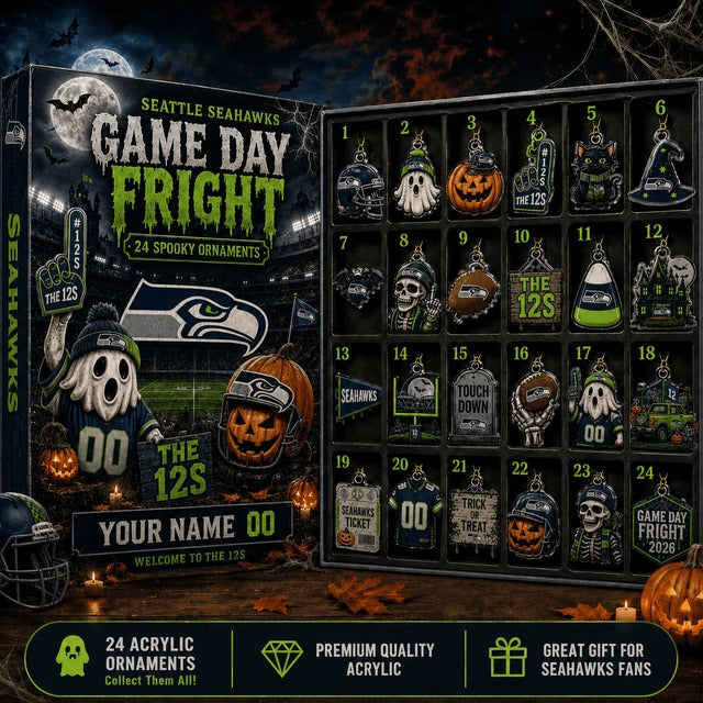 SS x NFL Customized Halloween Blind Box Advent Calendar 2026 Gift For Fan