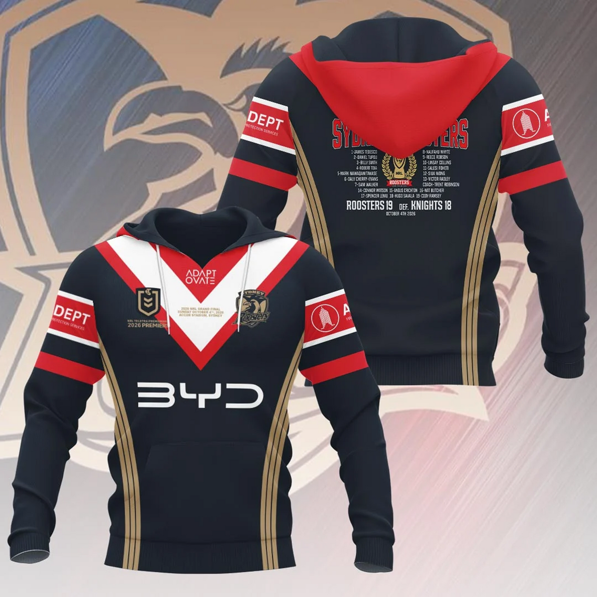 SYD 2026 Premiers 3D Shirt V7