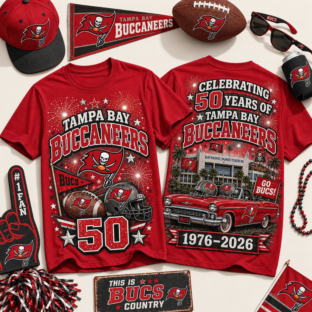 TBB Premium NFL Legacy Celebration 3D Shirt