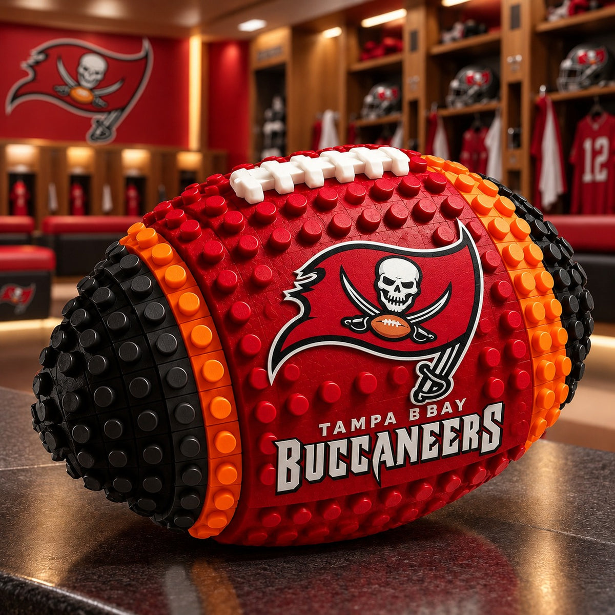 TBB x NFL Team Building Block Football Set